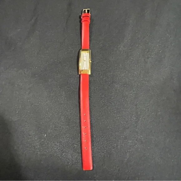 Skagen Gold and Red Watch - Picture 3 of 6